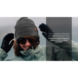 Купити Водонепроникна шапка Dexshell, onesize (56-58 см), графітовий сірий