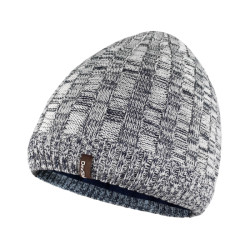 Купити Водонепроникна шапка Dexshell Heathered Rib Knit Beanie, onesize (56-58 см), біло-сіра
