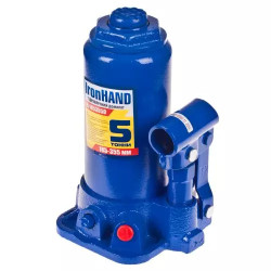 Купить Домкрат бутылочный Iron Hand 5 т 185 - 355 мм IH-185355D