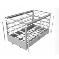 Купить Бортова платформа з тентовою конструкцією без фанери Алюміній Польща (plat-3)