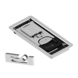 Buy The van lock is cut, 246x121.5mm, Ø16,5mm zinc Turkey (1305316040)