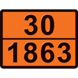 Buy ADR Information Sign "Aviation Fuel 30-1863" Bicma Bicma Zinc Italy (2601391117)