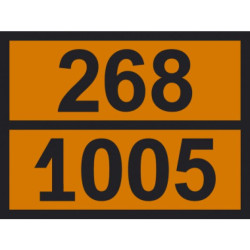 Buy ADR Information Sign "AMMAK APSO 268-1005" Bicma Bicma Zinc Italy (2602991420)