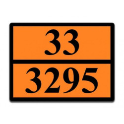 Купить Інформаційна табличка ADR "Газовий конденсат 33-3295" Bicma Bicma Цинк (2602991732)