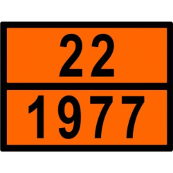 Купить Інформаційна табличка ADR "Рідкий азот 22-1977" Bicma Bicma Цинк Італія (2602991108)