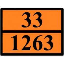 Купити Інформаційна табличка ADR "Фарба 33-1263" Bicma Bicma Цинк Італія (2602991750)