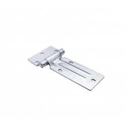 Купити Петля бічних дверей фургона і напівпричепа в зборі 165х58х4,8 мм Цинк Польща (1603316250)