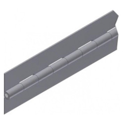 Купити Петля рояльна нержавіюча 60х1970 мм Нерж Польща (1603400070)