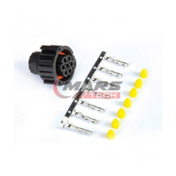 Купити Розетка для підключення ліхтаря причепа 7-pin AMP 1.5 Mars AMP 1,5 Туреччина (2404680045)