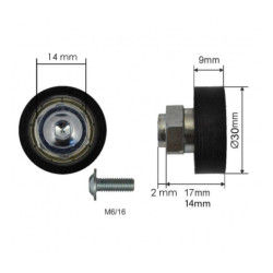 Buy The roller roof of Ø30x9x17 Schmitz Zinc Ukraine (1804300003)