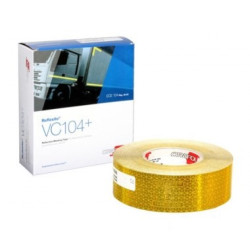 Купить Світловідбиваюча стрічка для твердої поверхні (жовта) ORAFOL VC104+ Orafol Жовта (2500900001)