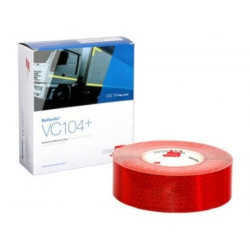 Купить Світловідбиваюча стрічка для твердої поверхні (червона) ORAFOL VC104+ Orafol Червона (2500900001)