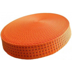 Купить Стрічка стяжного ременя (бухта 50м), 50мм ПВХ 50 мм Помаранчева (1204938121)