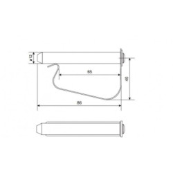 Купить Фіксатор кронштейну Нерж Польща (1703400020)