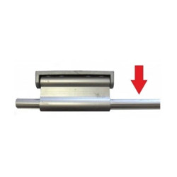 Buy The pin hinge of the rear door, 970 mm Schmitz schmitz aluminum (1604374014)