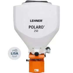 Buy Universal spreading salt, sand, rubble, road mixes and fertilizers Lehner Polaro E 250 l lisa