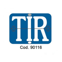 Купить Інформаційна табличка "TIR" Bicma Алюміній Італія (2602990116)