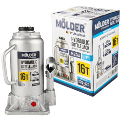 Купити Домкрат гідравлічний пляшковий Molder 16т 220-420мм