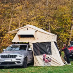 Buy A car tent with a Dragon Winch vestibule