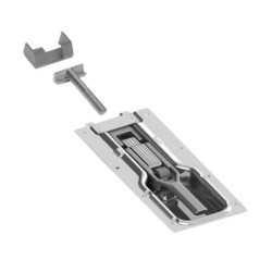 Купить Замок бортовий, 119х270мм Цинк Туреччина (1702327040)