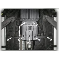 Купити Захист РКПП Mitsubishi L200 2006-2014 - *