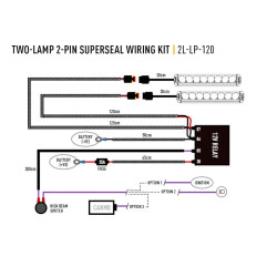Купити Комплект оптики на Toyota Land Cruiser 250 2024+ - LAZER GK-LC250-01K