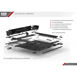 Купить Ролет электрический на Nissan Navara 2015+ от EGR