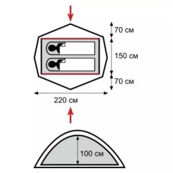 Купить Палатка Tramp Wild