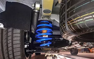 Replacement of suspension springs