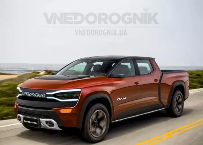 Концепт Ram 1500 Revolution (BEV)- конкурент Tesla Cybertruck?