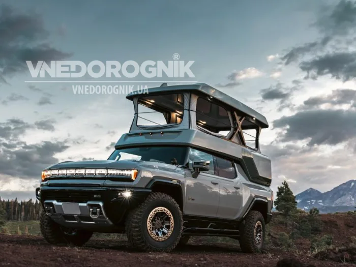 GMC офіційно представили Hummer EV для подорожей сумісно з EarthCruiser