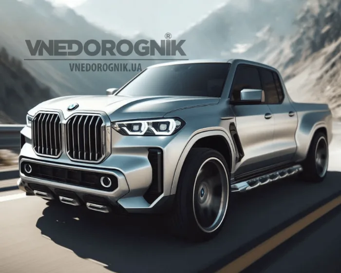 Как бы выглядел пикап BMW - конкурент Tesla Cybertruck?