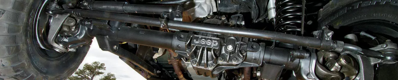Drive shafts banner