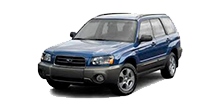 SUBARU FORESTER (SG) 2003