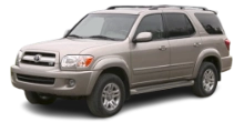 TOYOTA Sequoia I (XK30, XK40) 2001