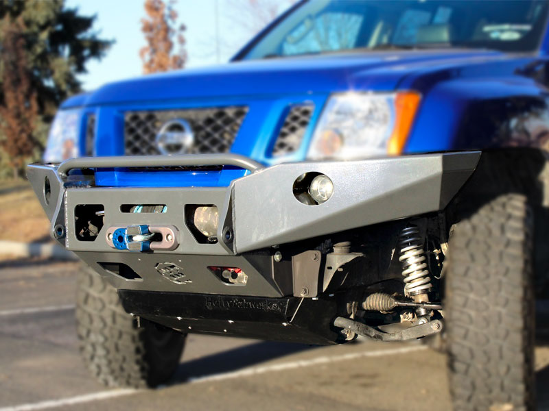 Front bumper on SUVs