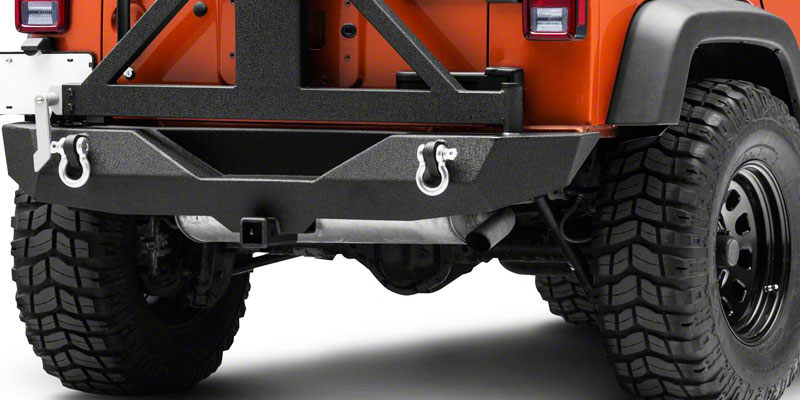 Задній посилений бампер Силовий металевий задній бампер