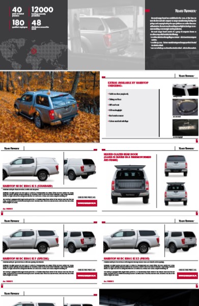 Каталог Road Ranger Nissan Navara NP300 - D23 