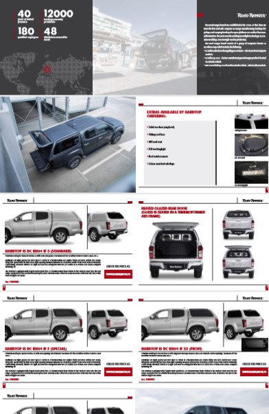 Каталог Road Ranger Isuzu D Max