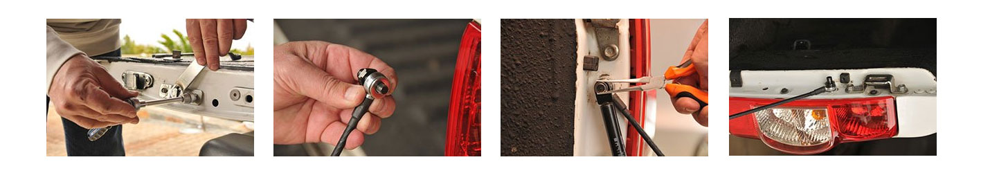 Installing the EZDown tailgate damper