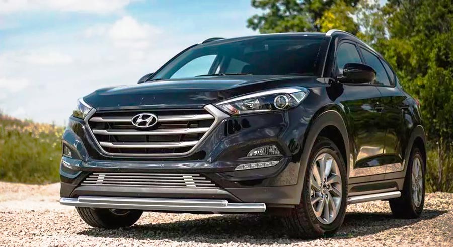 Защита переднего бампера отлично смотрится и на кроссоверах купить по хорошей цене в Украине