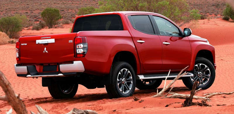 Штатный бампер для Mitsubishi L200 купить в Украине дешево