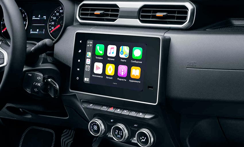 Мультимедійна система Easy Link для Renault Duster в Україні комплектація