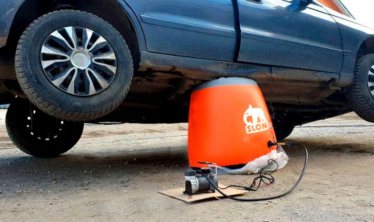 Домкрат пневматичний надувний для автомобіля купити в Україні ціна подушка