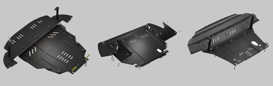 Модели защит днища Mitsubishi L 200 купить в Украине цена Rival