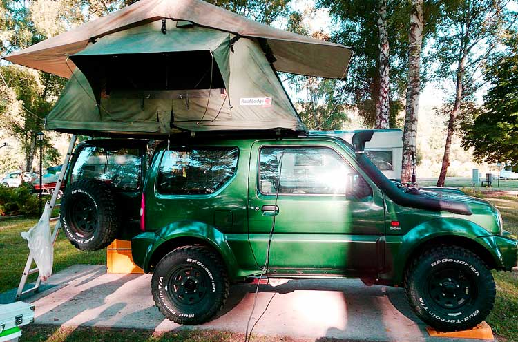 Suzuki Jimny з аксесуарами та товарами для активного відпочинку купити в Україні ціна