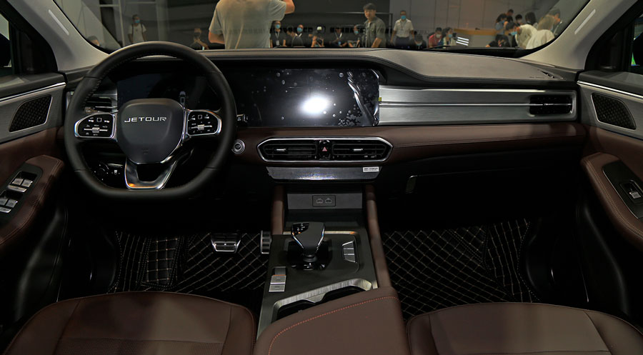 Интерьер Jetour X90 Plus от Chery Интерьер Jetour X90 Plus от Chery автомобильные новости внедорожников