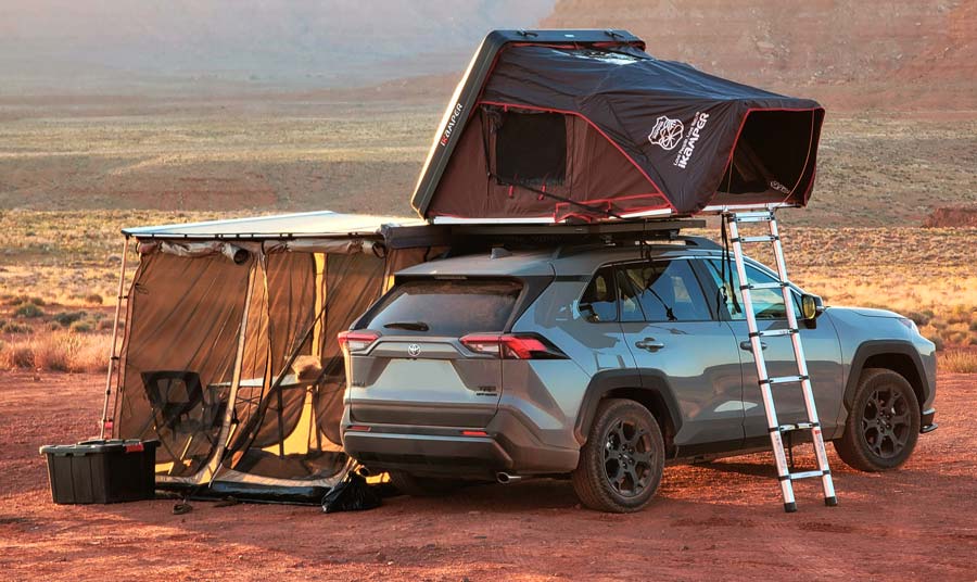 Тюнінг для туризму на Toyota Rav4 5 покоління купити в Україні дешево