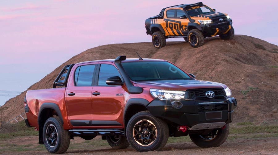 Деталі на тюнінг Toyota Hilux GUN1 купити з доставкою Україна ціна вартість зі знижкою
