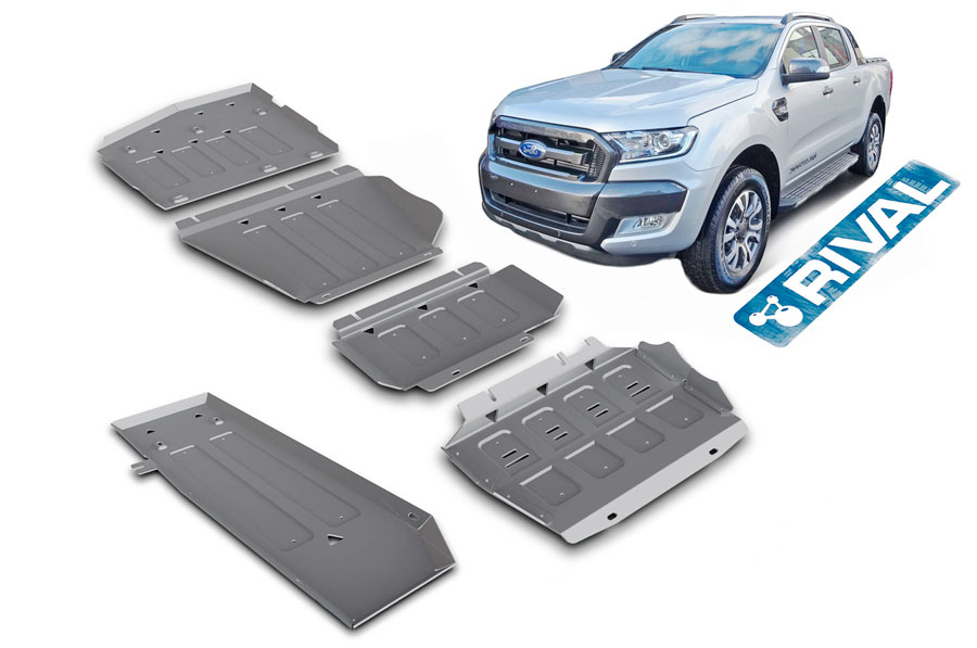 Захист днища Rival для Ford Ranger купити в Україні вартість топ